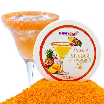Cukier do koktajli o smaku egzotycznych owoców, 250 g - Lumea