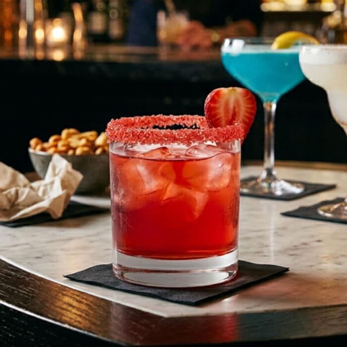 Strawberry flavoured Cocktail Rimming Sugar, 250g - Lumea - Image 3