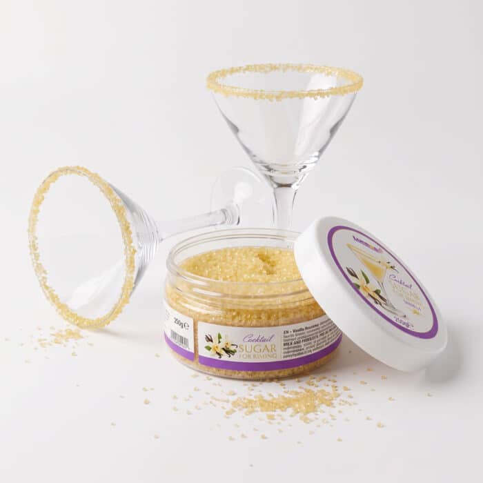 Vanilla flavoured Cocktail Rimming Sugar, 250g - Lumea - Image 2